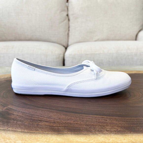 Keds White Mini Slip-On Sneaker size 8.5 - Picture 7 of 14
